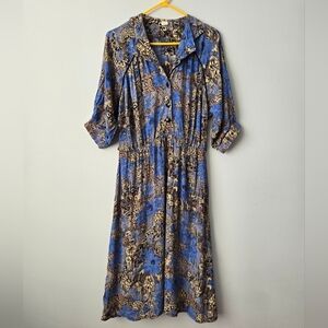 Vintage Made In France Floral Dress